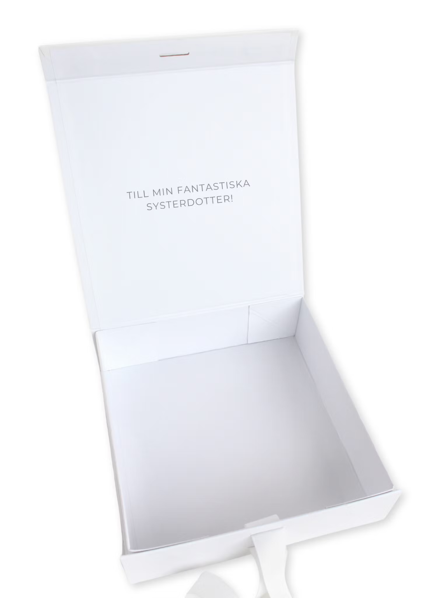 Personlig Presentbox Vit, Large
