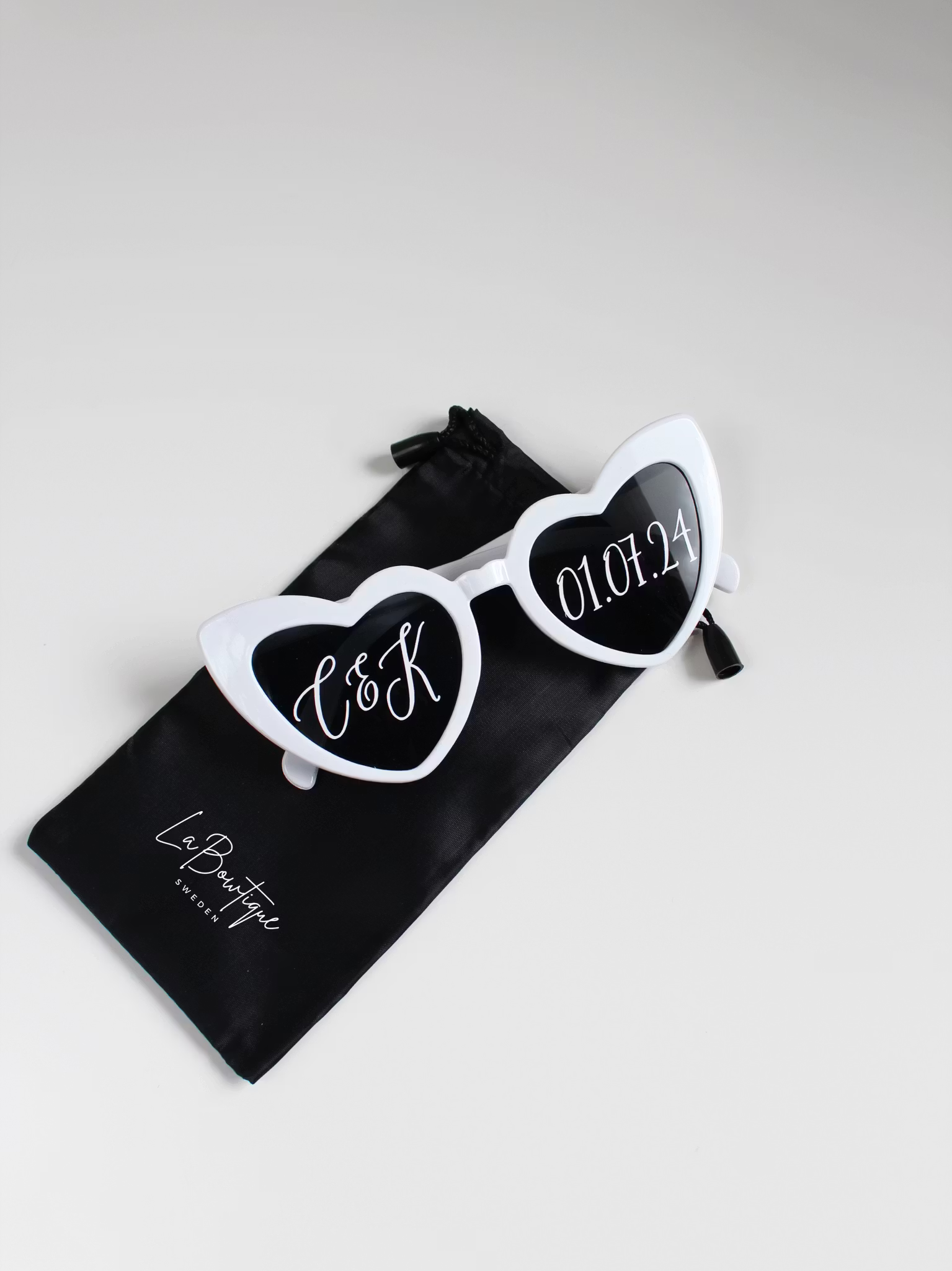 Hjärtglasögon Bröllop