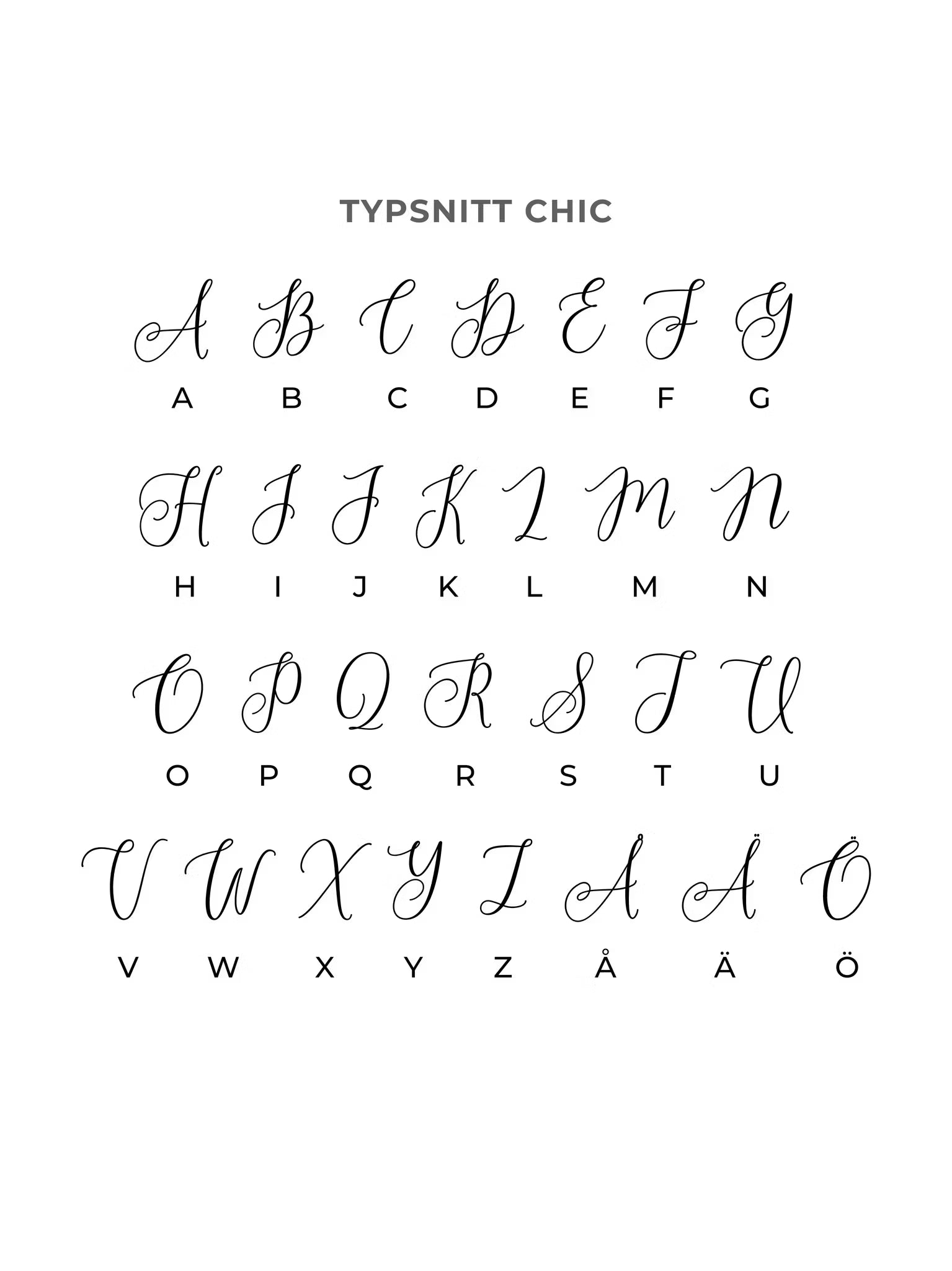 Hjärtglasögon Bröllop Typsnitt