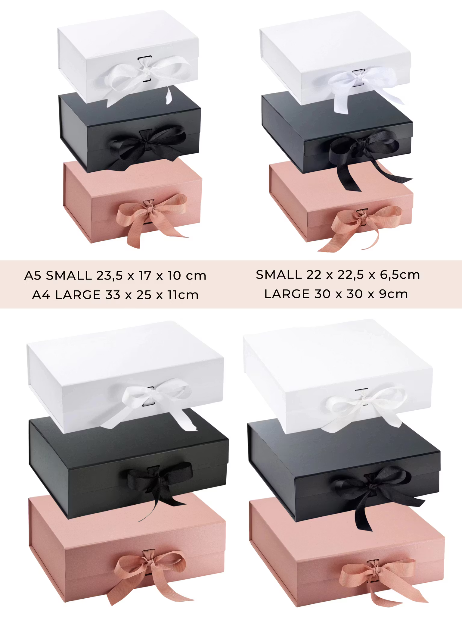 Presentbox, Best Man Proposal Storlekar