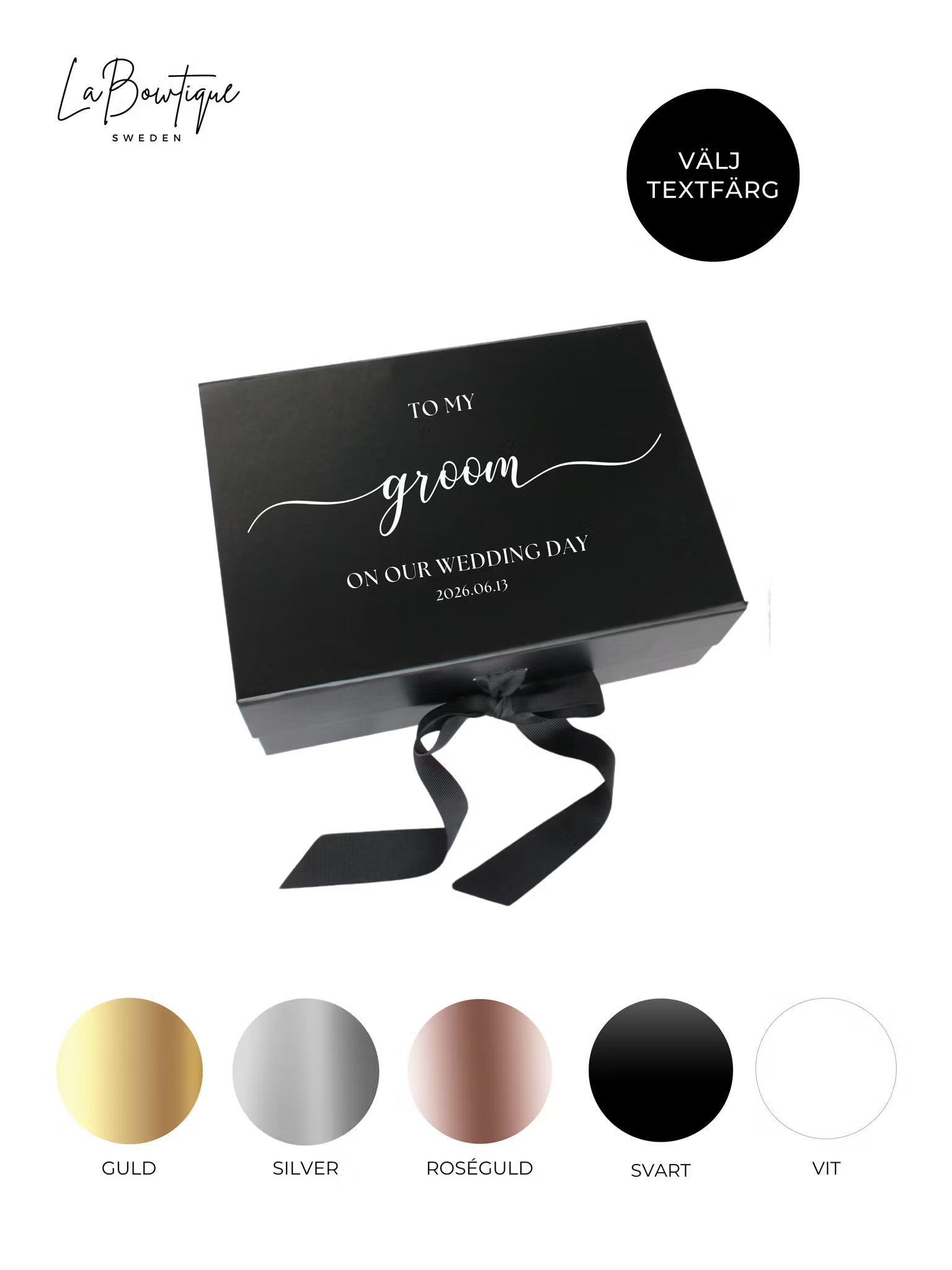 Wedding Day Box, Groom