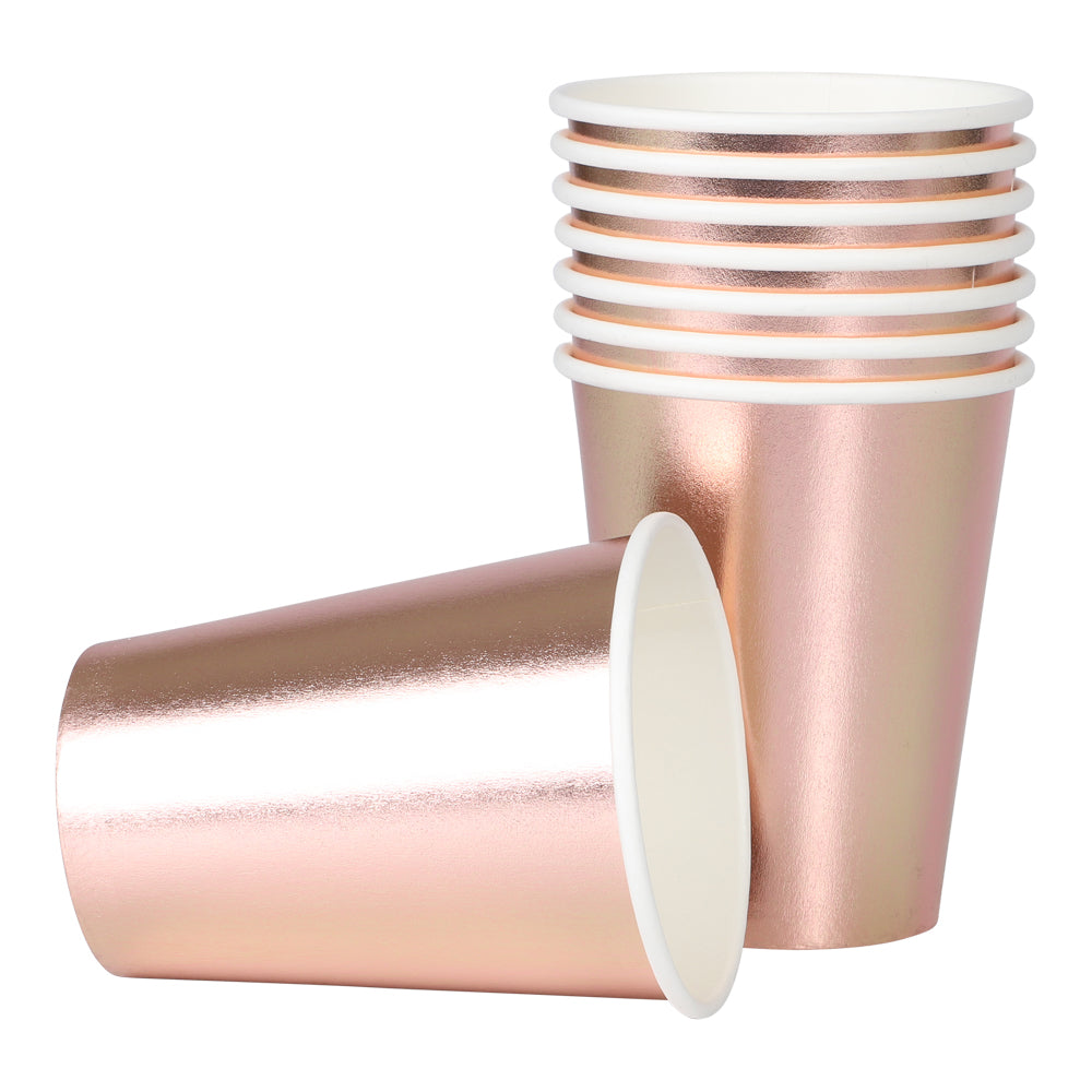 Pappersmuggar rosé 8-pack