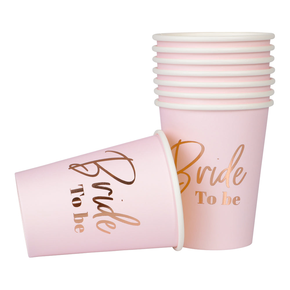 Pappersmuggar Bride To Be 8-pack