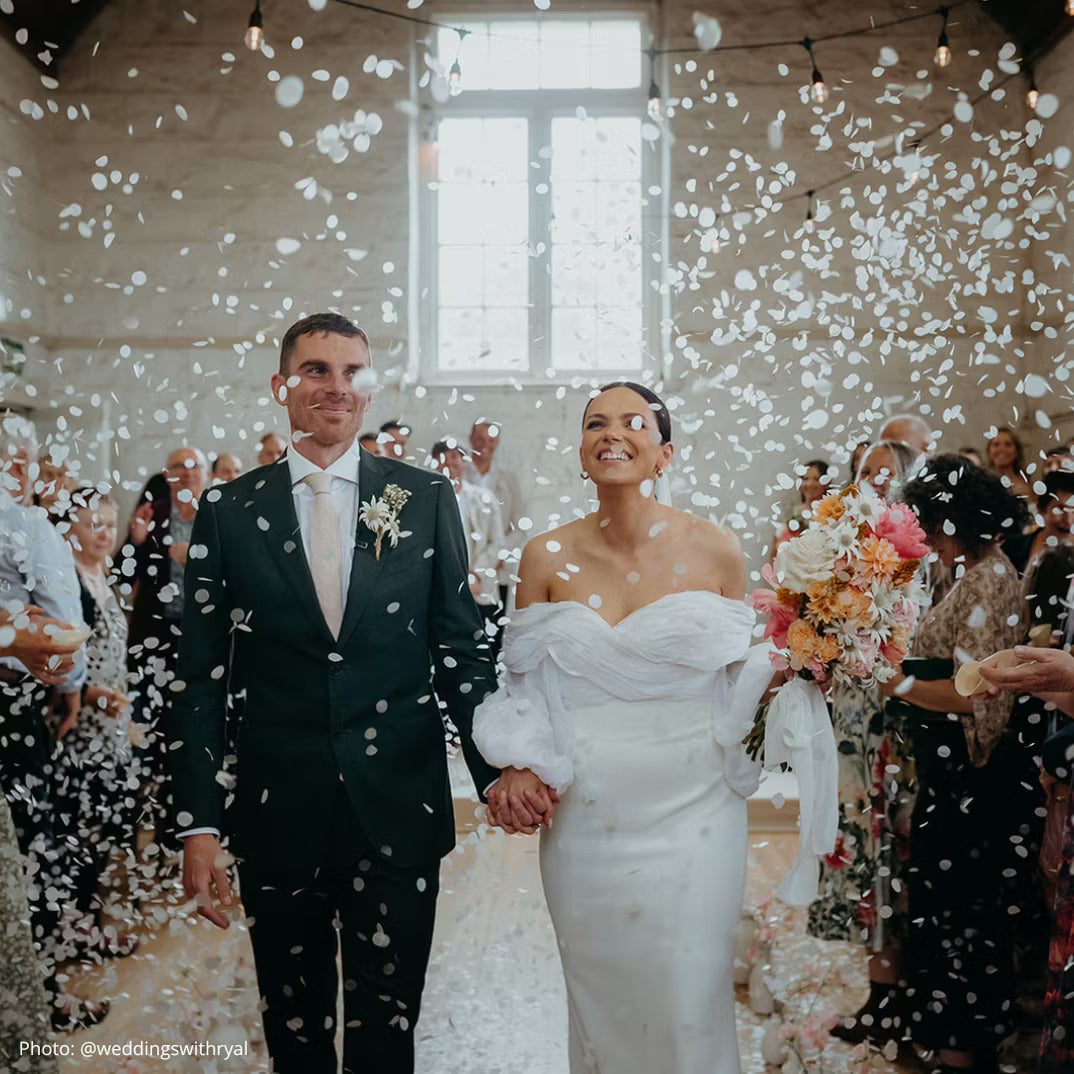 Bröllopskonfetti, Biologiskt nedbrytbar