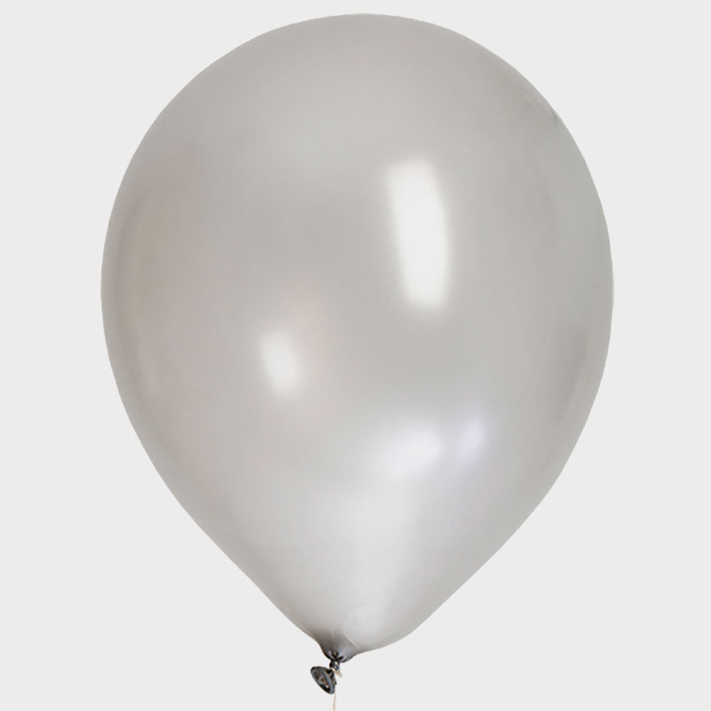 Ballonger i Silvermetallic 8-pack