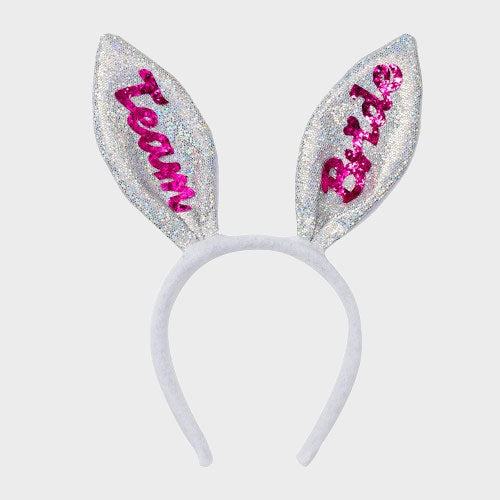 Diadem med Kaninöron Rosa