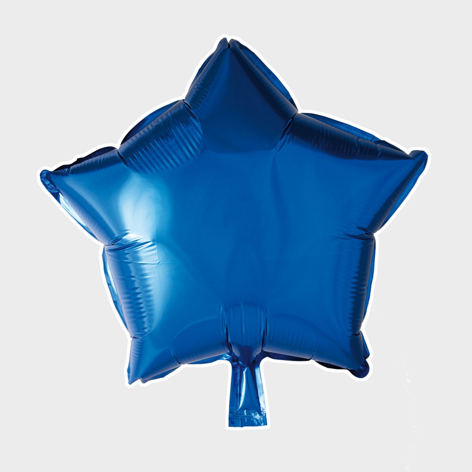 Folieballong Stjärna Blå