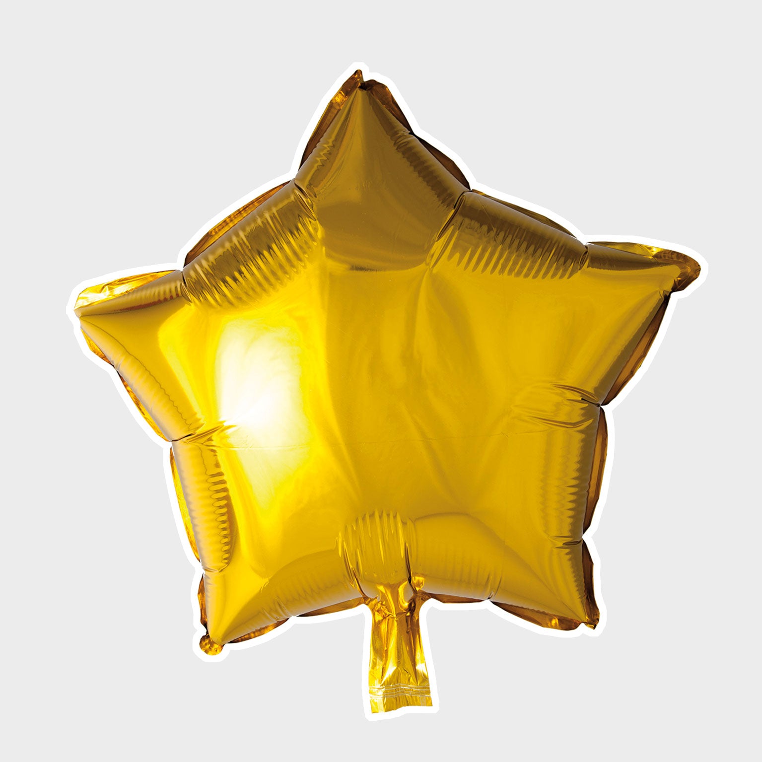 Folieballong Stjärna Guld