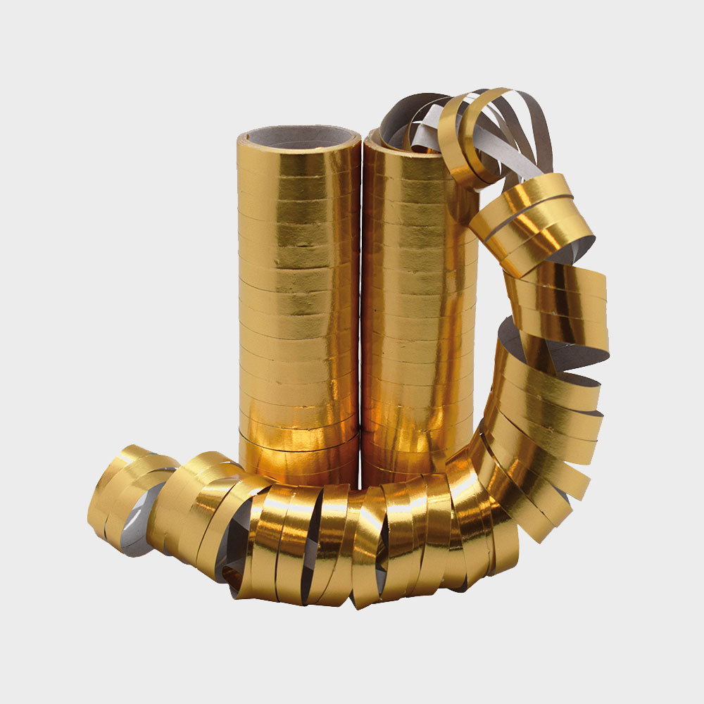 Serpentiner i Guld 2-pack
