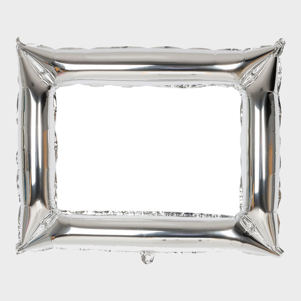 Uppblåsbar Foto ram i foliesilver