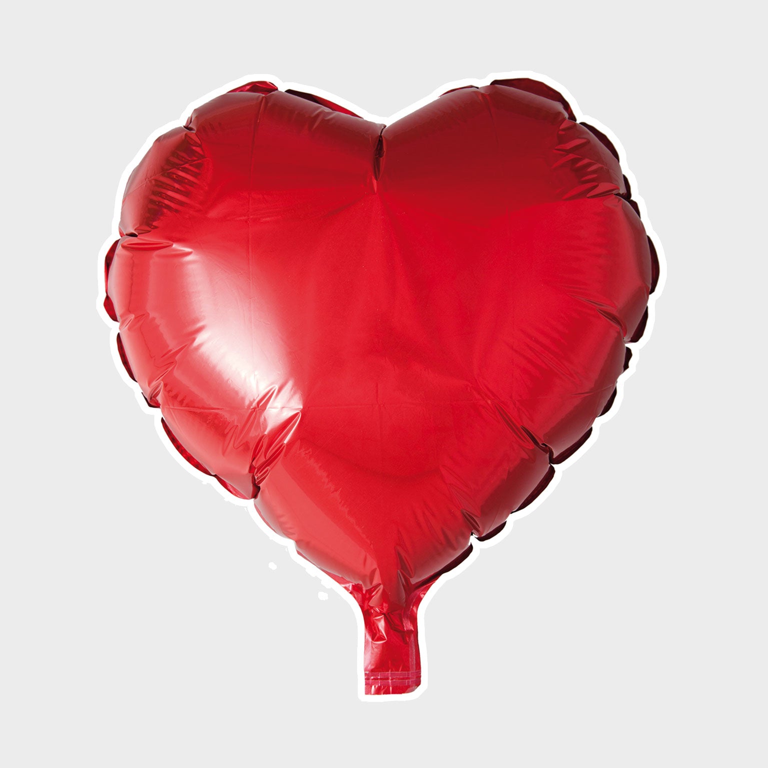 Hjärtformad Ballong Röd
