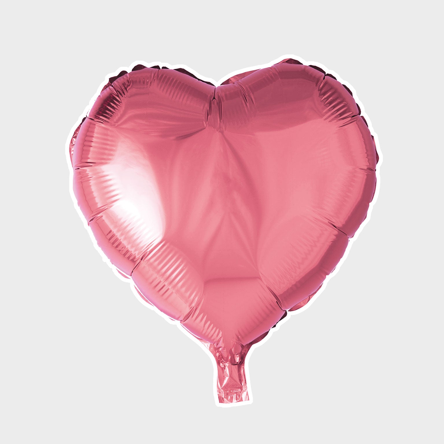 Hjärtformad Ballong Rosa