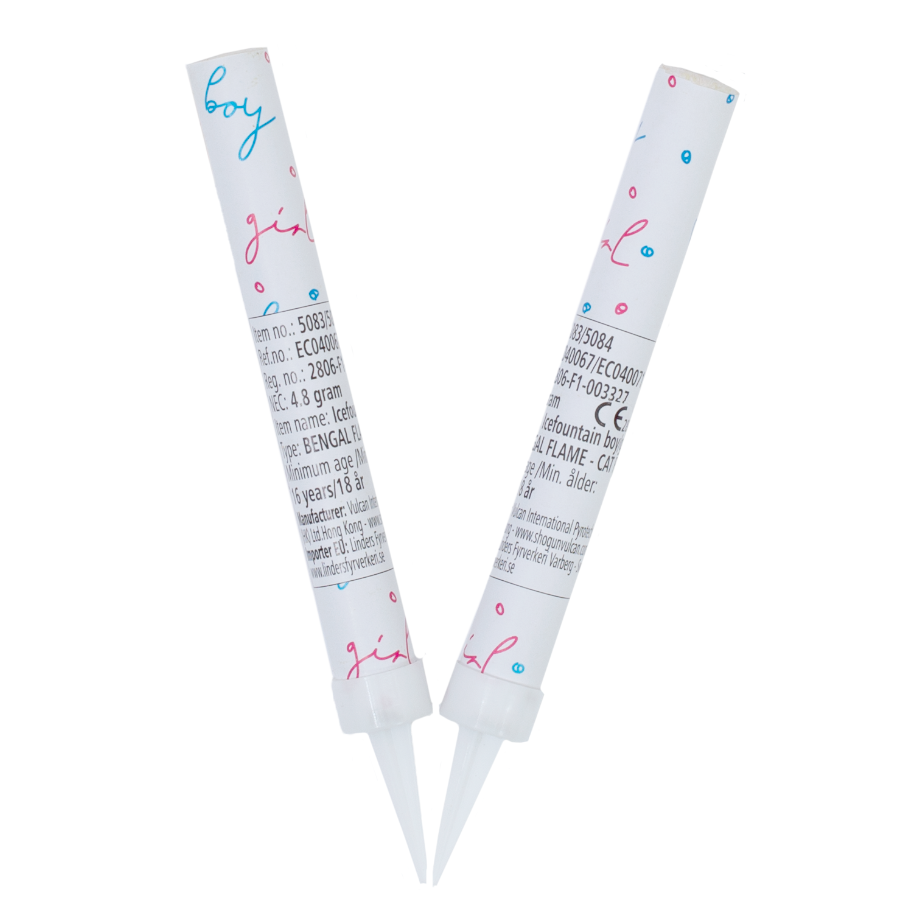 Isfackla Gender Reveal Boy 2-pack