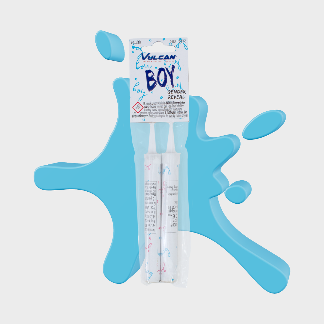Isfackla Gender Reveal Boy 2-pack