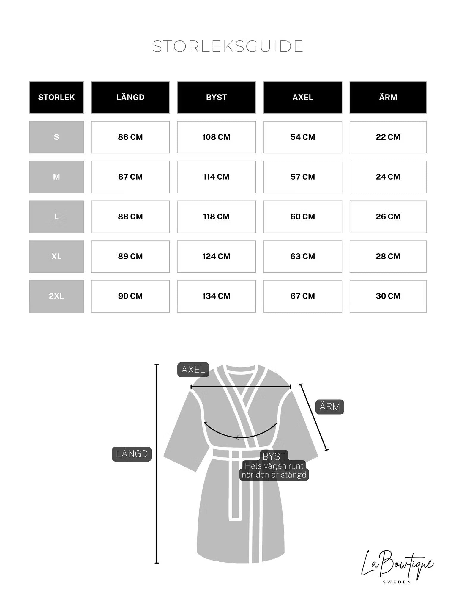 Personlig morgonrock i exklusiv satin med tryck
