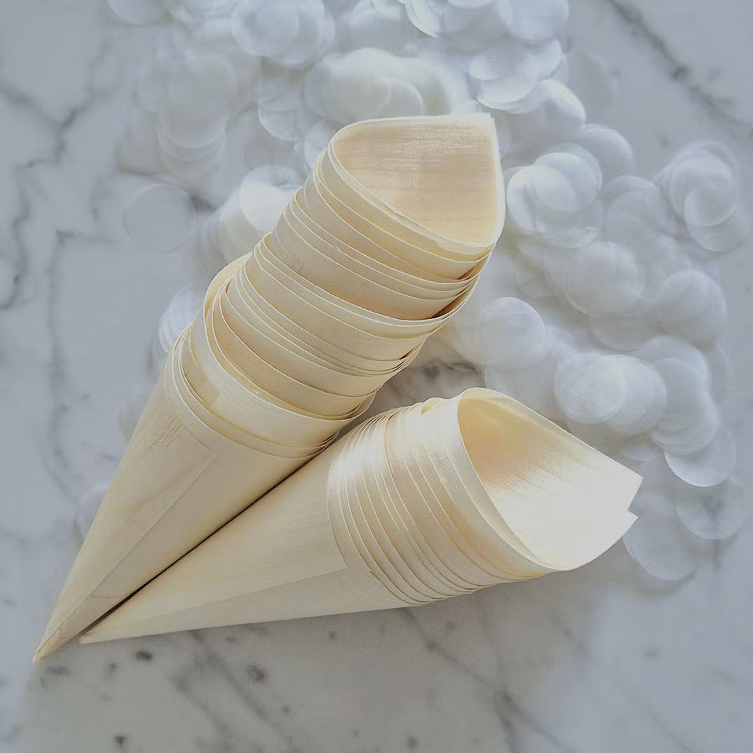 Strutar för bröllopskonfetti 25-pack