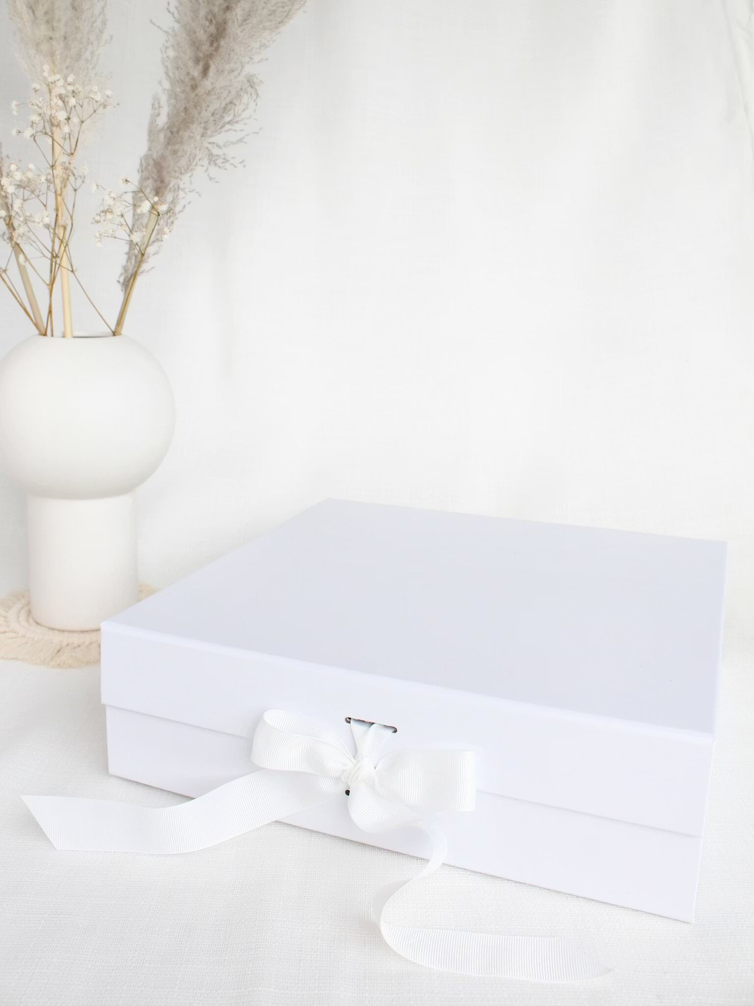 Personlig Presentbox Vit, Large