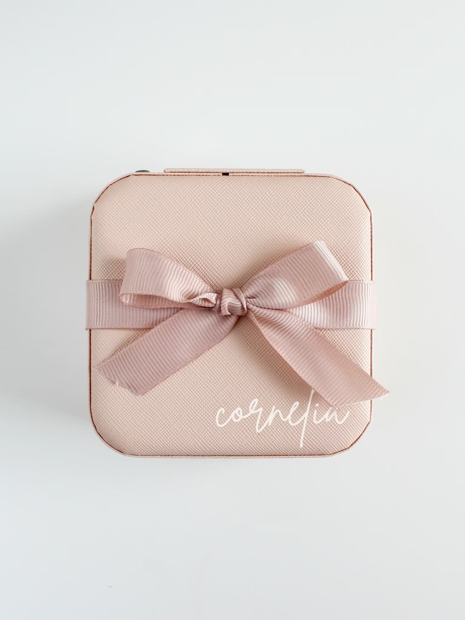 Personlig resesmyckeskrin med namntryck