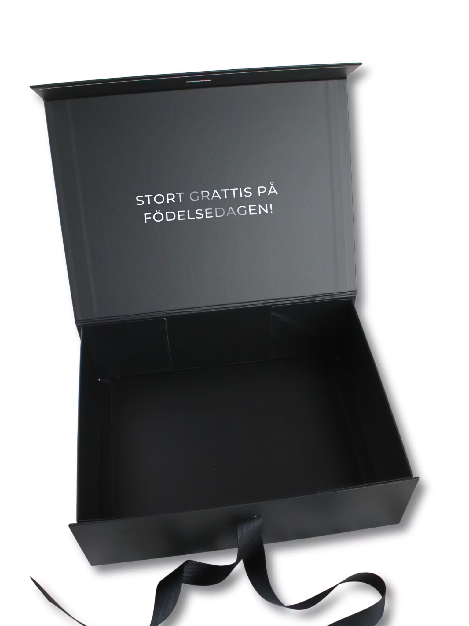 Personlig Presentbox Svart, Large insida