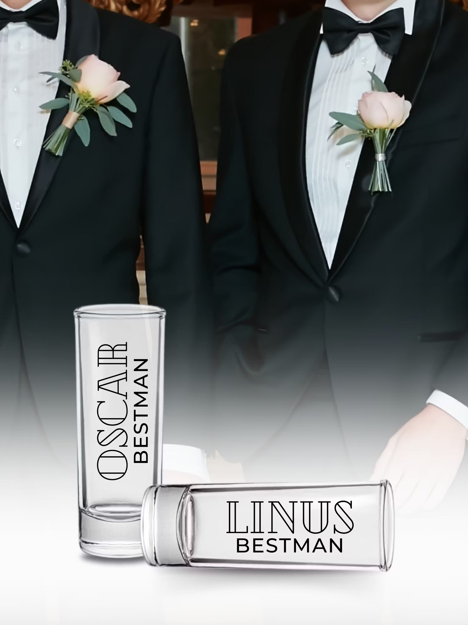 Shotglas med Personligt Tryck