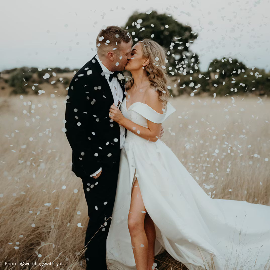 Bröllopskonfetti, Biologiskt nedbrytbar