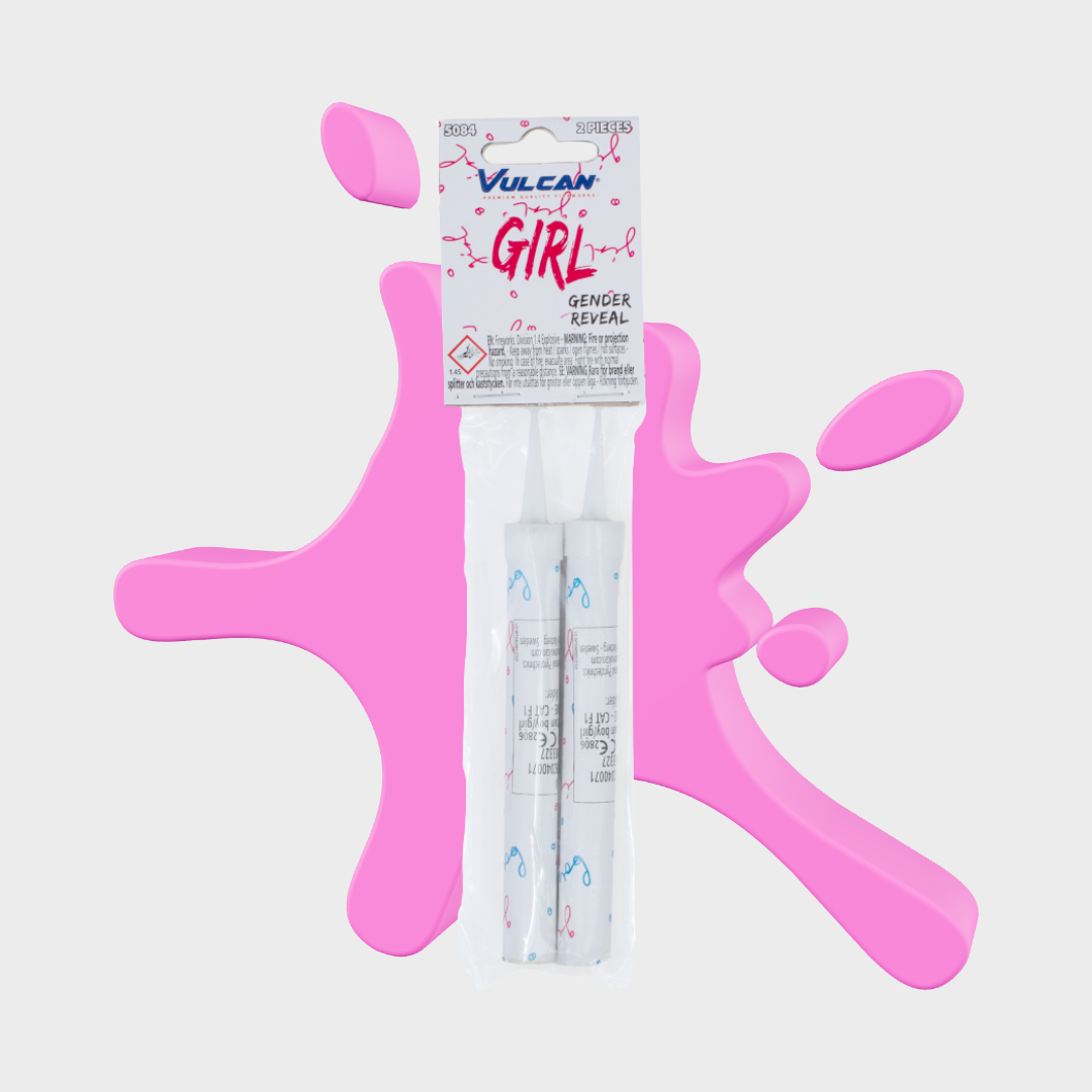 Isfackla Gender Reveal Girl 2-pack