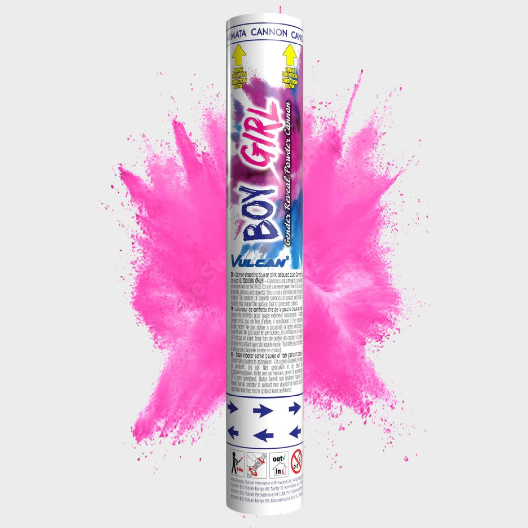 Konfettikanon 30 cm Rök GR Girl